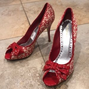 BCBG GIRLS Sexy Logo Heels size 10